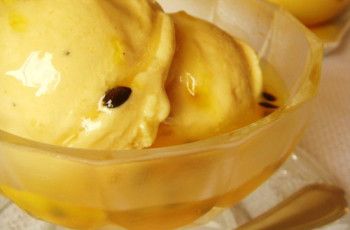 gelado de maracujá vovó sorvete