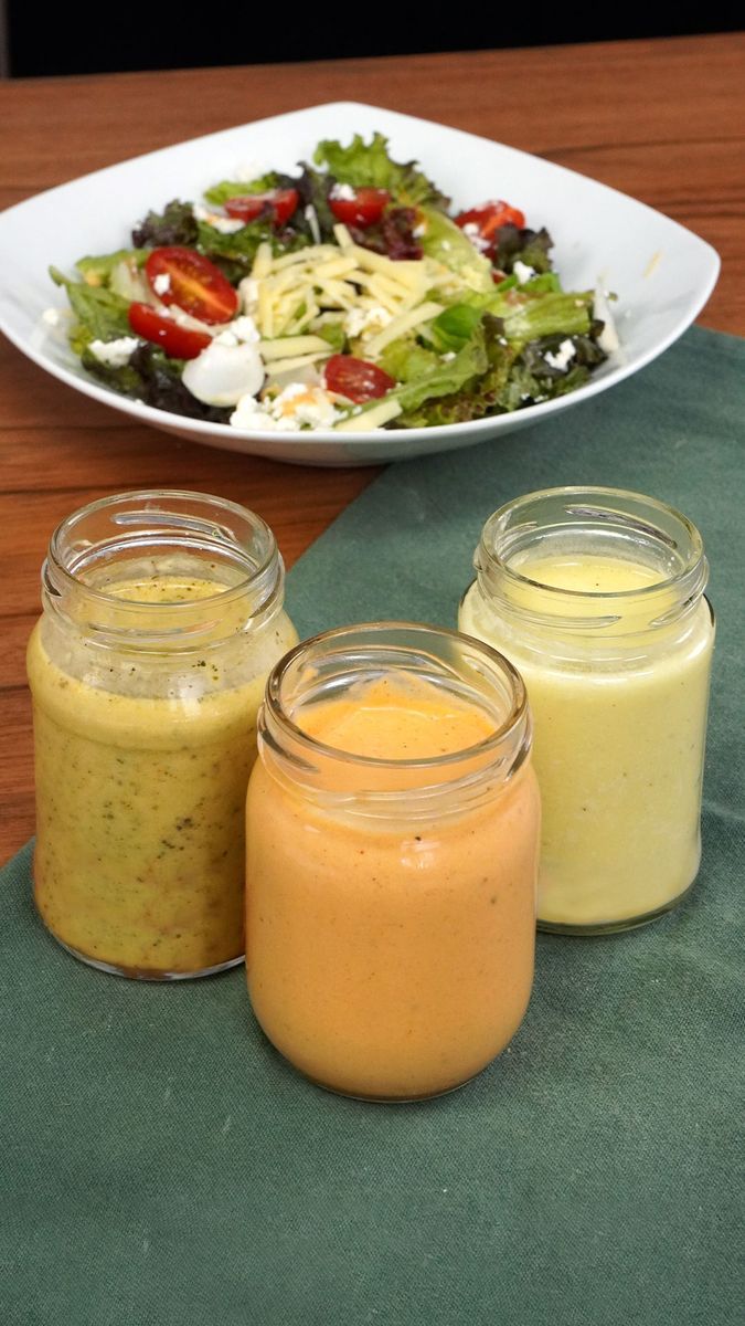 molho para salada fácil e prático
