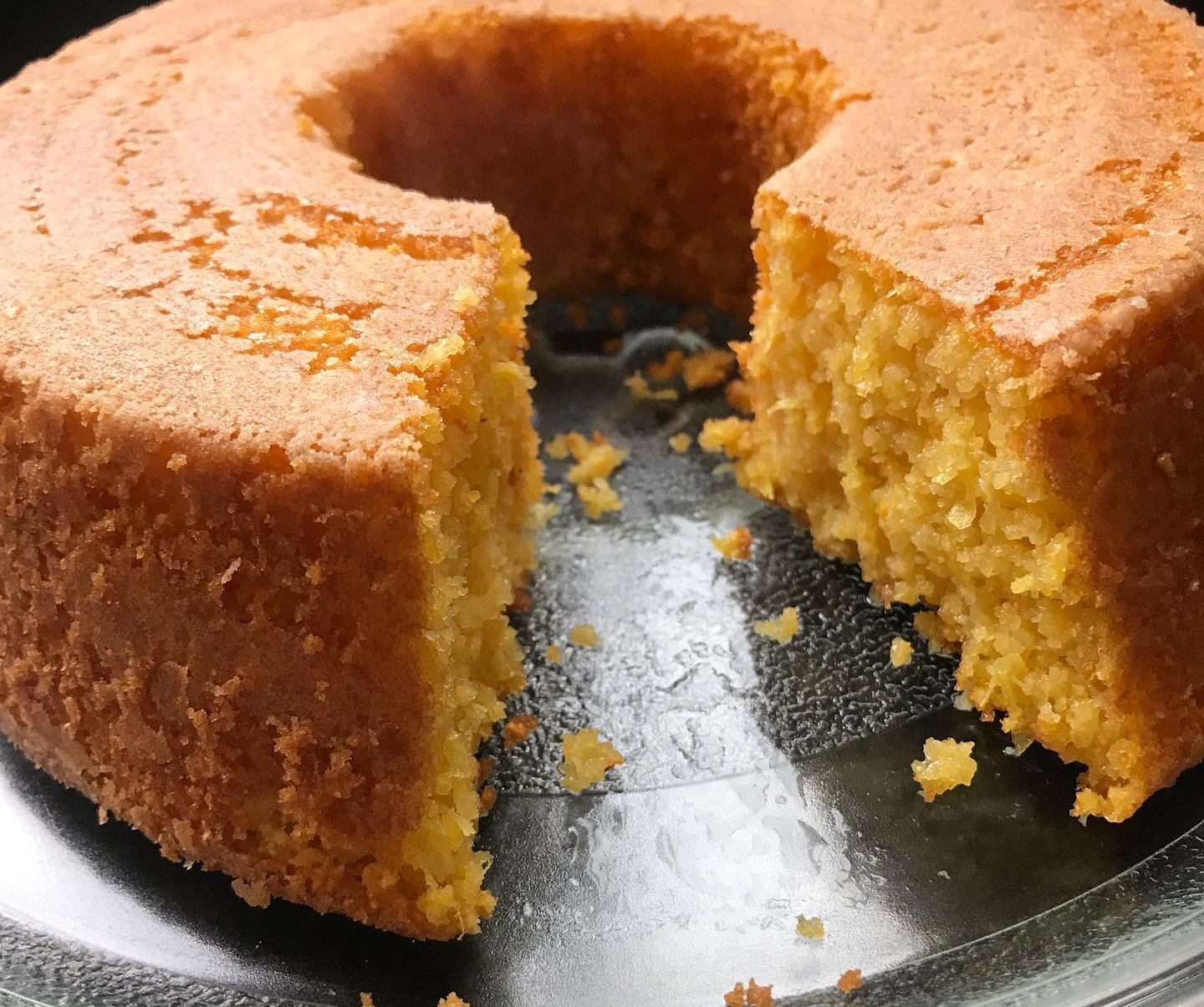 bolo de milho de massa pronta