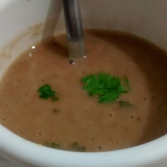 caldo de feijão batido no liquidificador mais prático cremoso