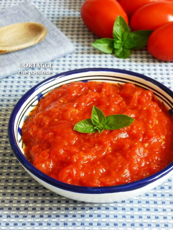 Molho de tomate para macarrão massas lasanha