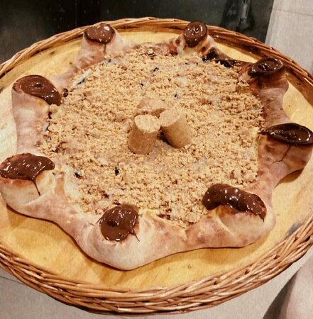 pizza de paçoca prático 