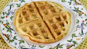 Waffle low carb receita