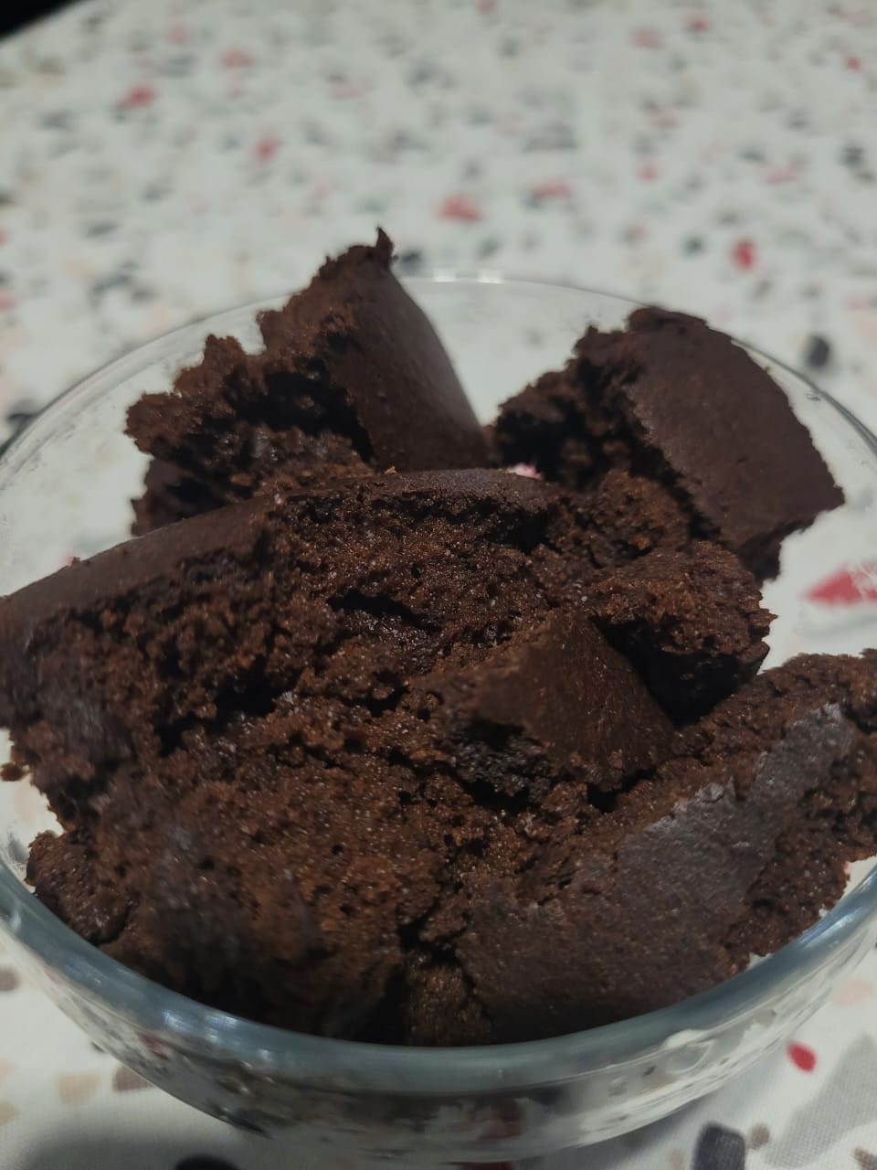 Brownie com farinha de aveia mais fofinho