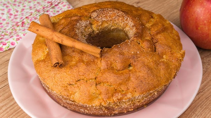 Bolo de maçã muito úmido receita