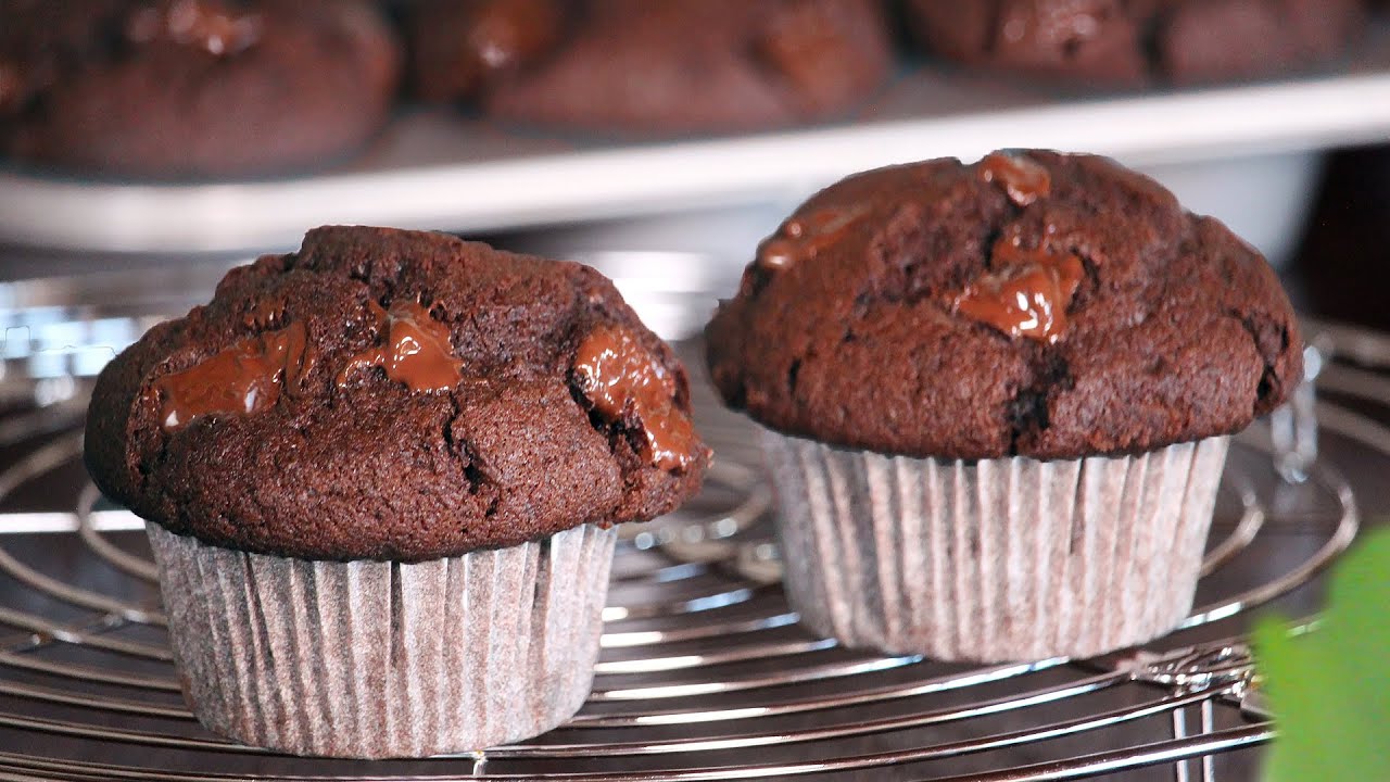 Muffin de chocolate proteico que dá certo