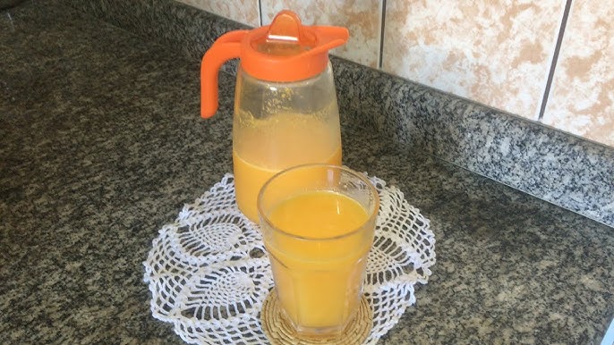 Suco de cenoura com maracujá @cozinhapj