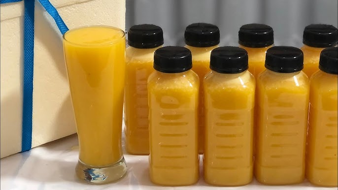 Suco de laranja gaseificado simples tudo gostoso