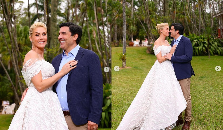 Ana Hickmann e Edu Guedes