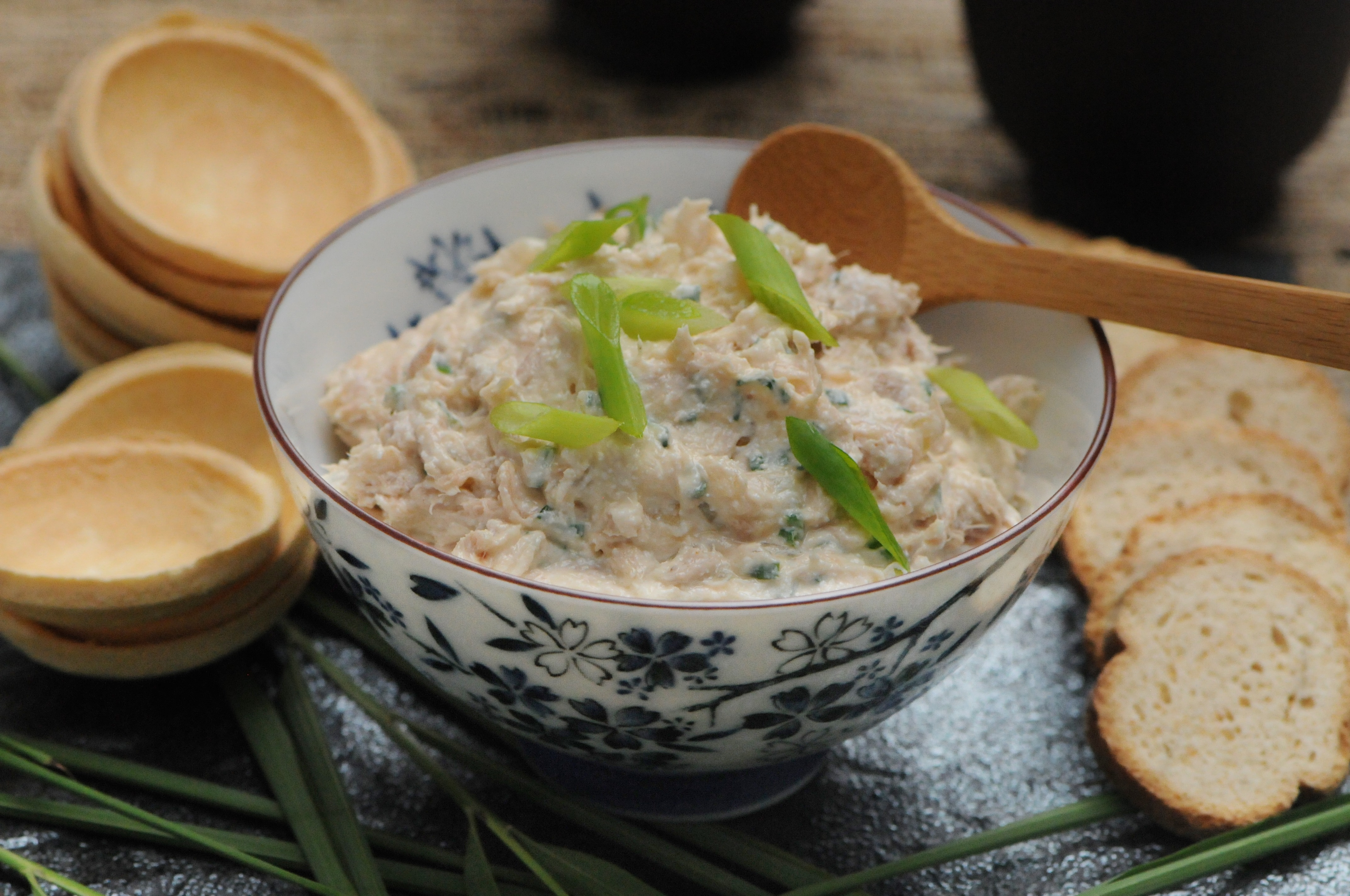 Patê de atum com azeitonas tudo gostoso