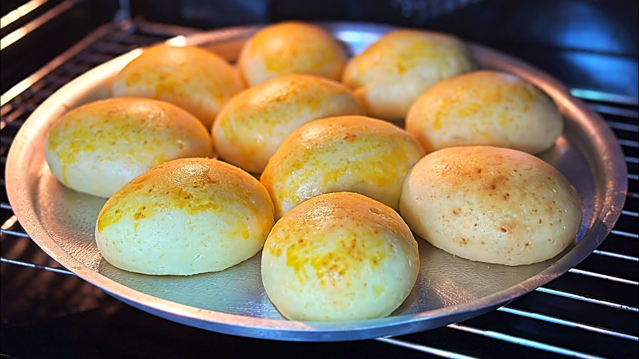 Pão de batata doce para o café da manhã adoro