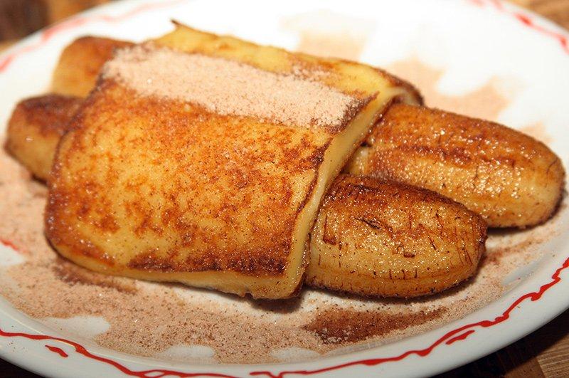 Doce com banana, queijo e canela palmirinha