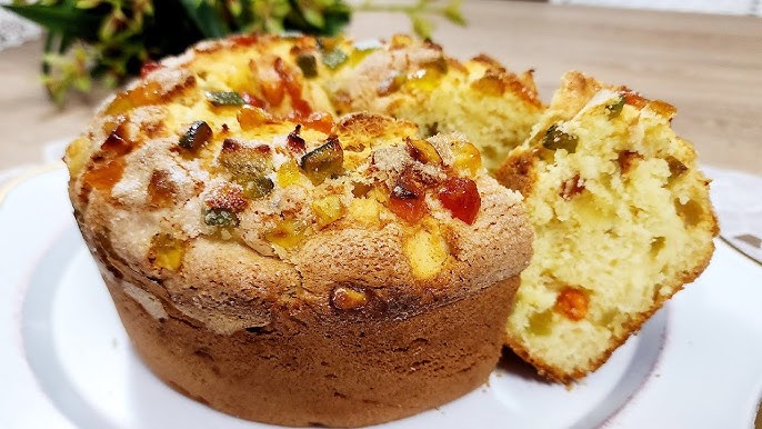 Bolo de frutas da vovó ana maria