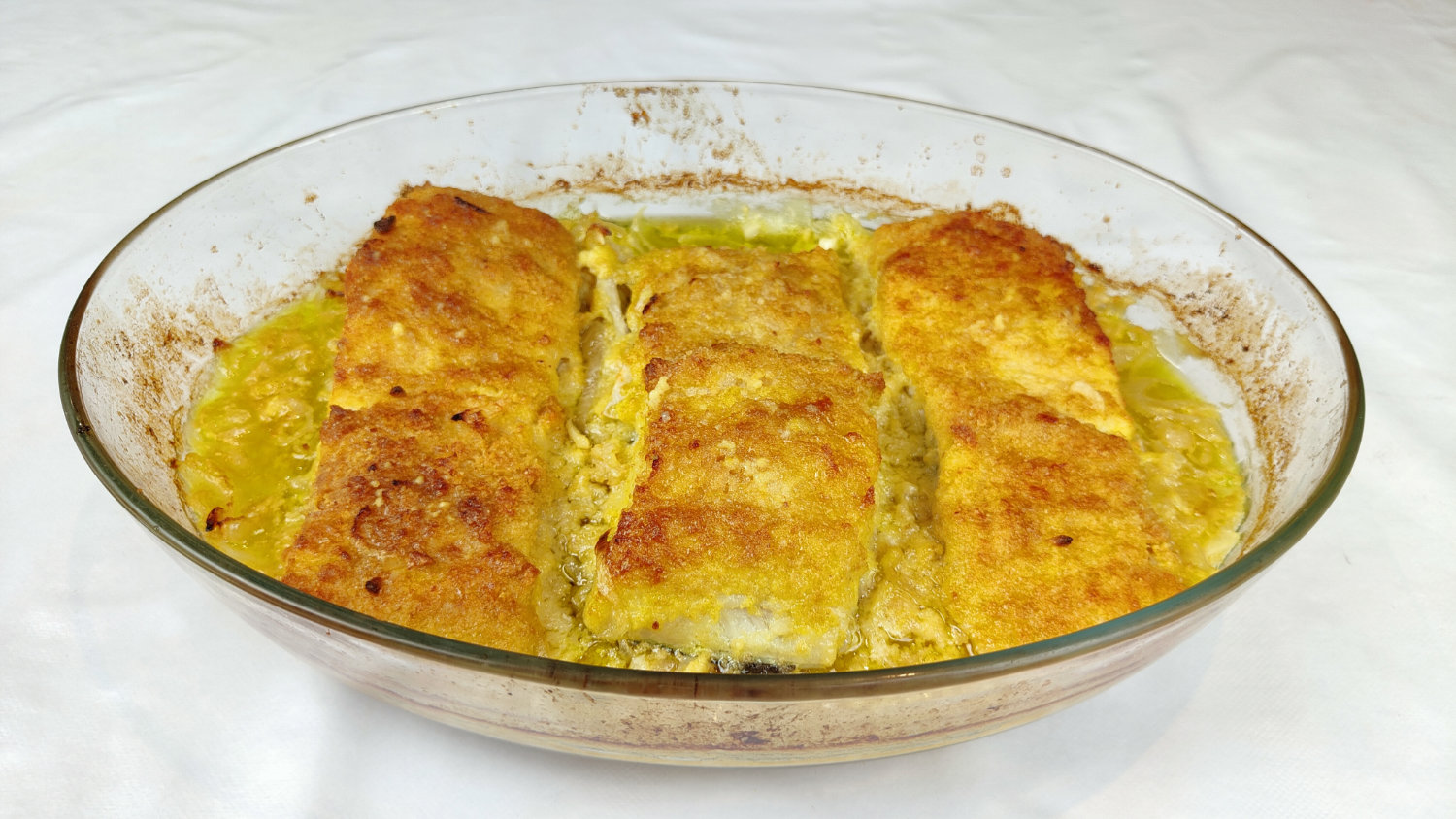 Bacalhau na cerveja tudo gostoso