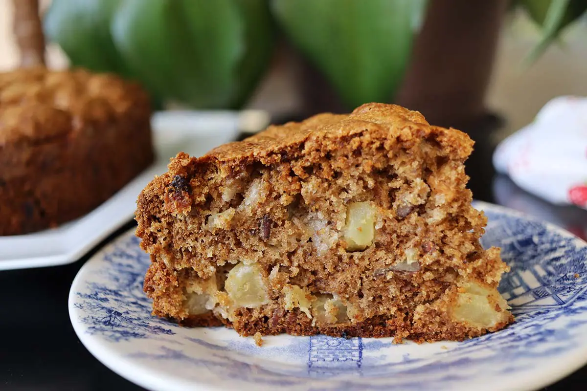 Bolo de maçã com canela fit palmirinha