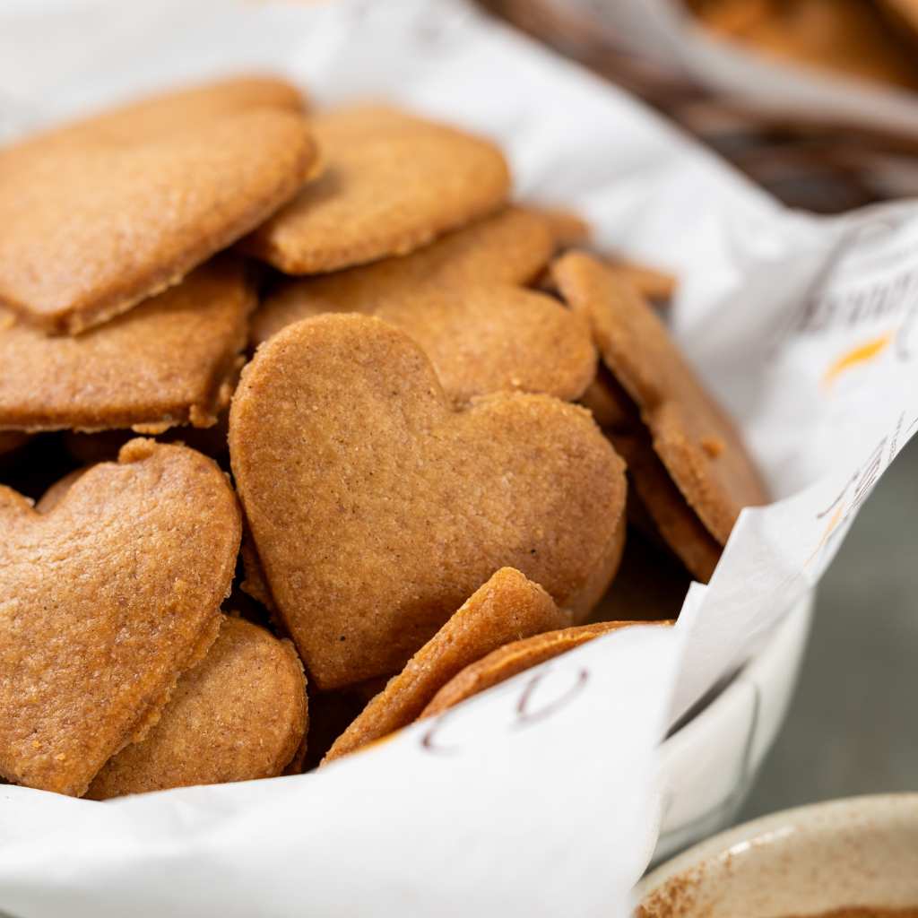 Biscoito amanteigado de canela fácil simples