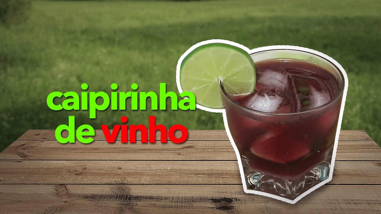 Caipirinha de vinho tradicional original