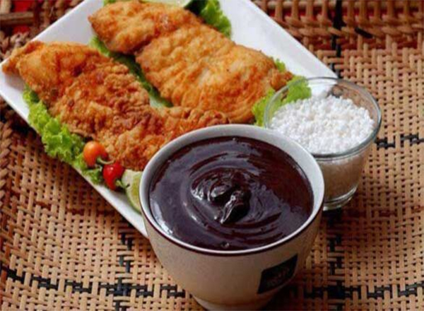 Açaí com peixe fácil cremoso