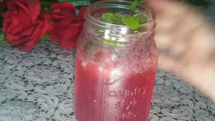 Drink red mojito melhor do mundo