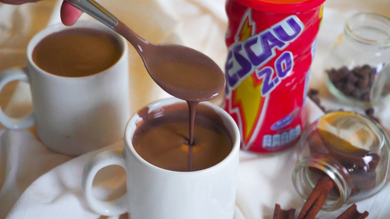 Leite com nescau cremoso da vovó melhor coisa