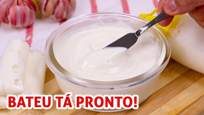 Molho de alho com limão simples fácil demais