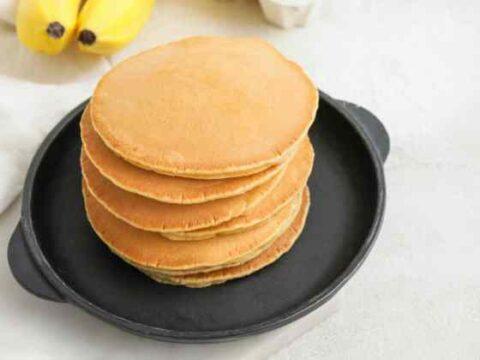 Panqueca de banana para bebê da vovó