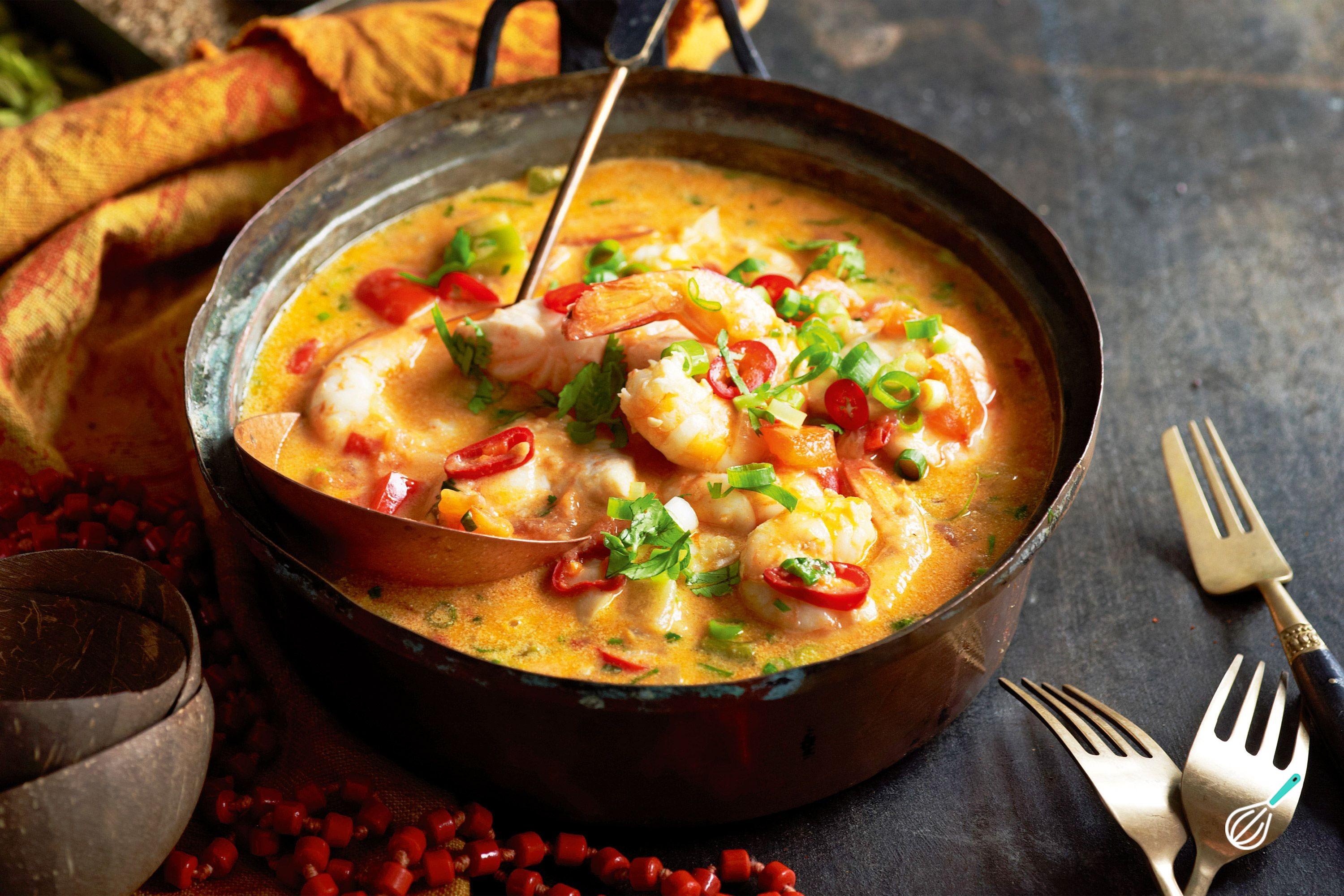 Receita de camarão para almoço tudo gostoso