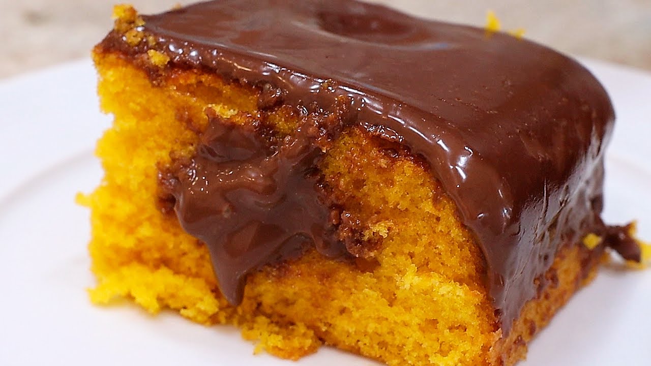 Bolo de cenoura com óleo de oliva fofinho tudo gostoso