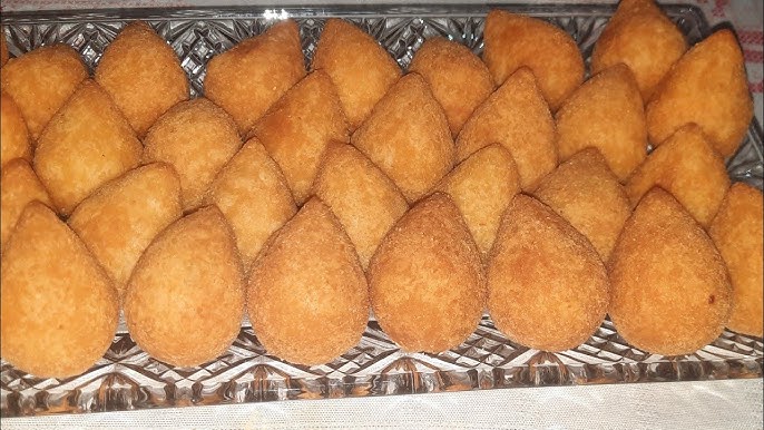 30 mini coxinhas fácil simples