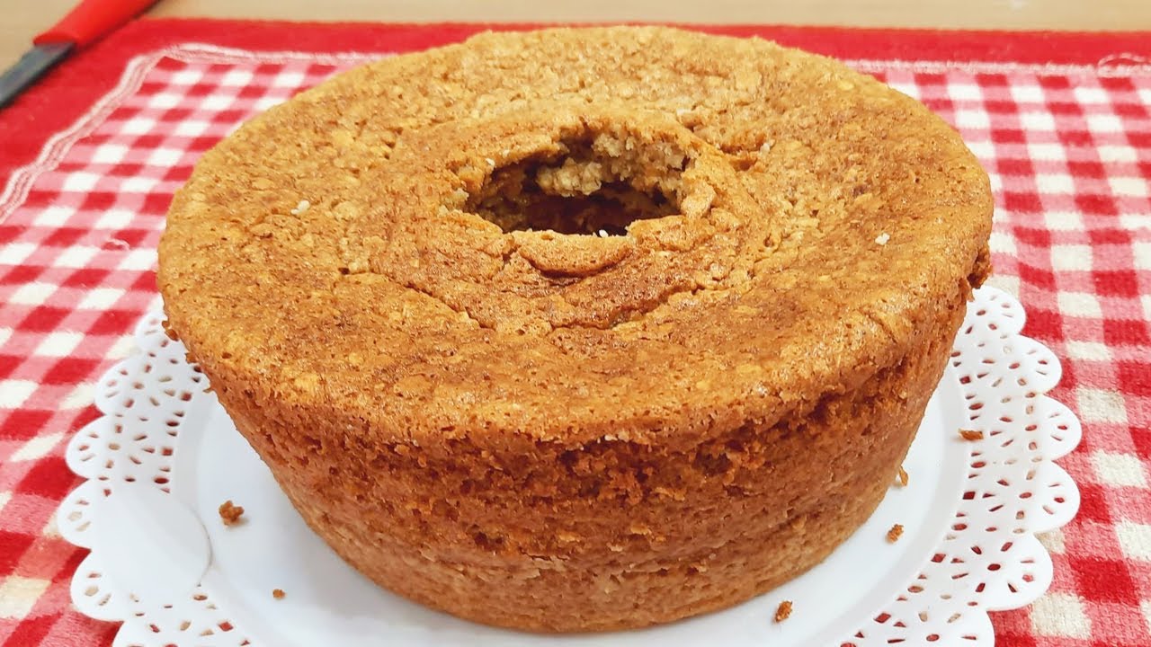 Bolo de banana da terra fofinho