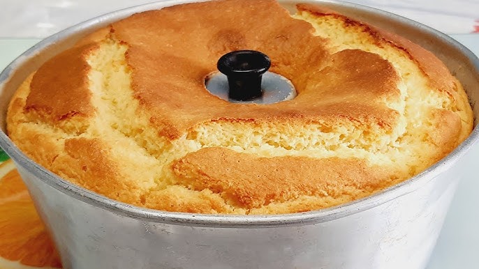 Bolo de batata doce úmido rende demais