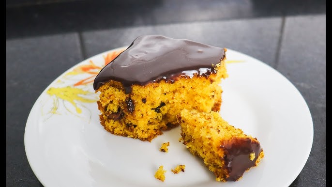 Bolo de cenoura trufado da sal de flor tudo gostoso