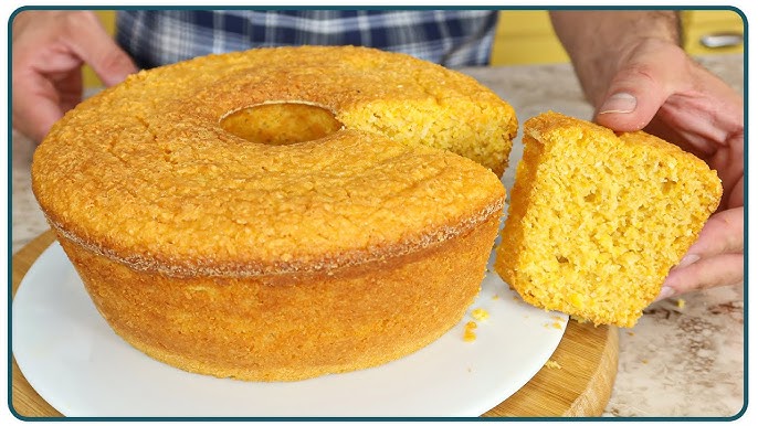 Bolo de milho de latinha tudo gostoso