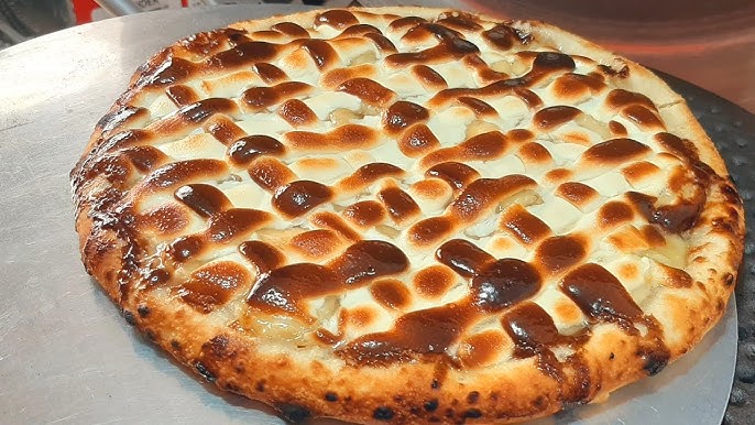 Pizza de banoffee tudo gostoso