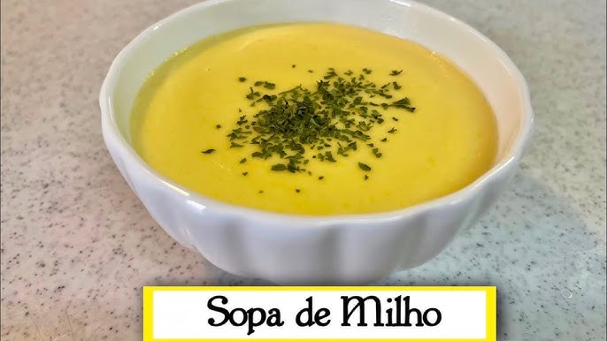 Sopa super cremosa do instagram fácil simples