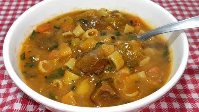 Minestrone de feijão prático 