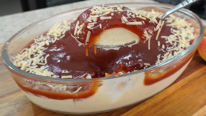 Doce caseiro de goiabada com queijo tudo gostoso