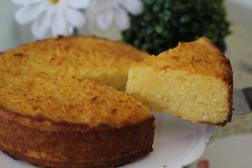 Mini bolo de aipim prático simples