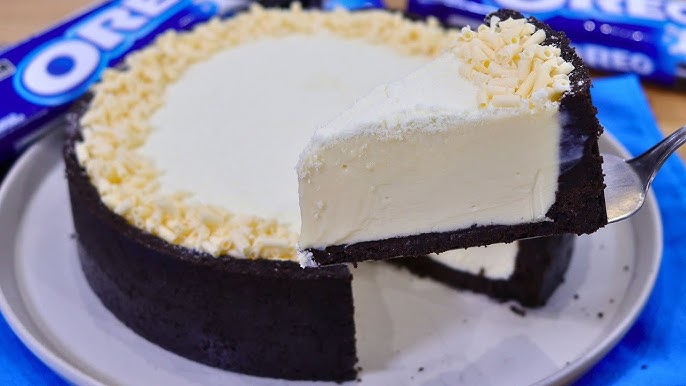 Sobremesa de oreo da Páscoa