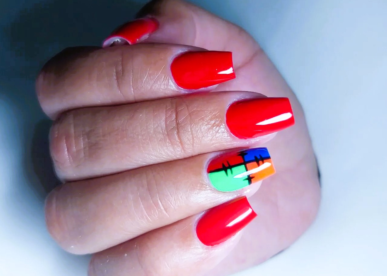 Unhas Juninas Fáceis de Fazer em Casa 