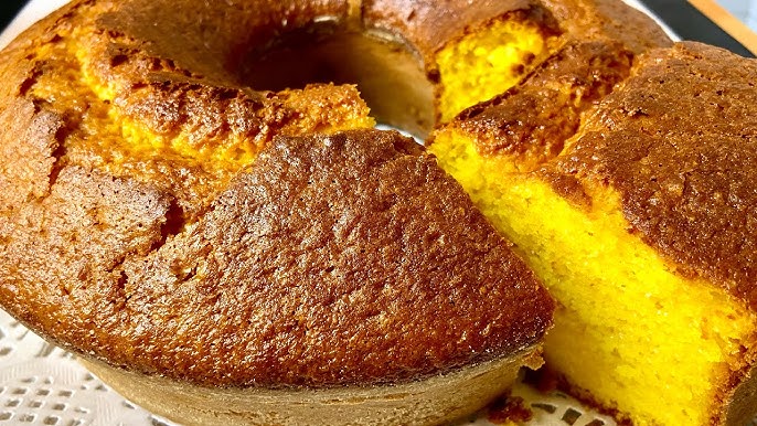 Bolo de laranja com suco de saquinho ana maria