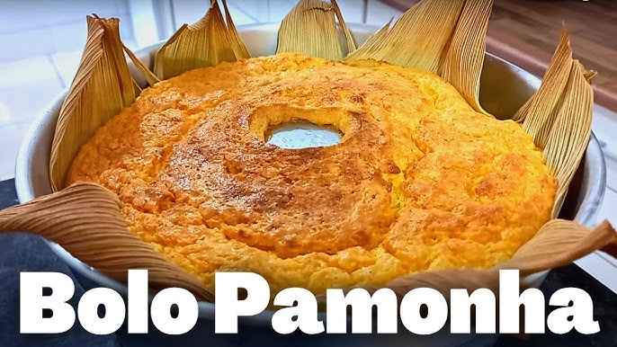Bolo pamonha de milho verde prático