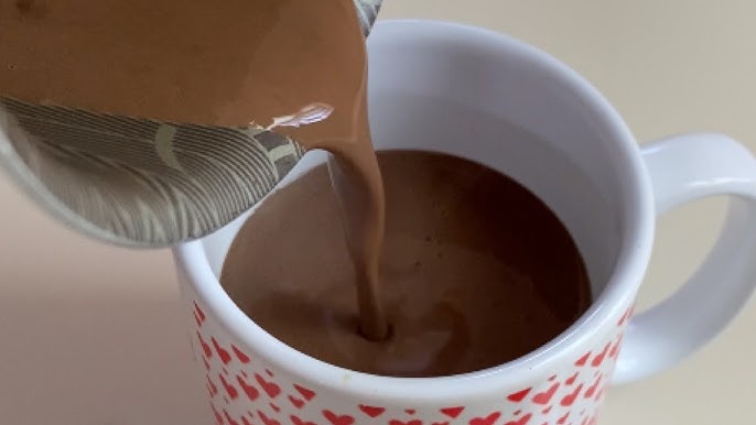 Chocolate quente com adoçante prático demais