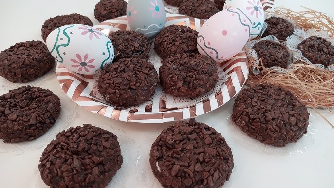 Cookie preto e branco