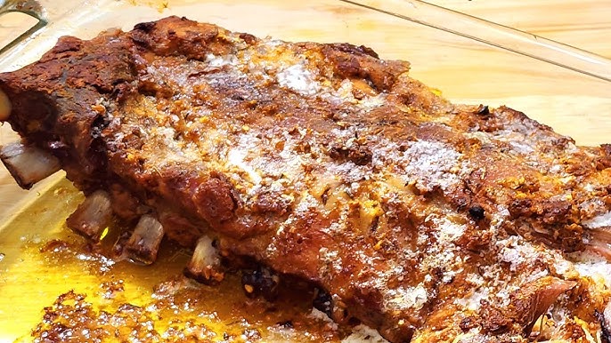 Costelinha de porco no forno rápido