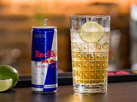 Drink com Red Bull fácil  prático demais