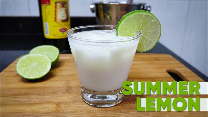 Drink de limão com Pitú simples 