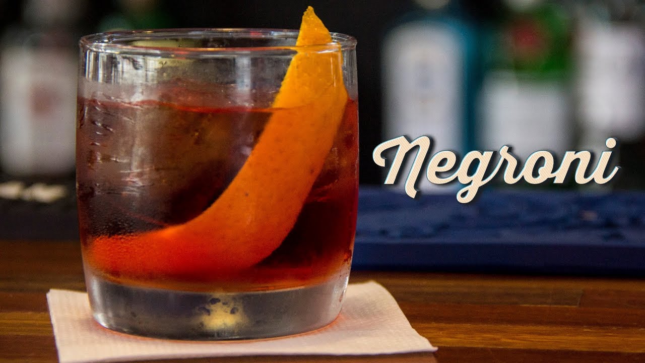 Negroni com espumante fácil simples