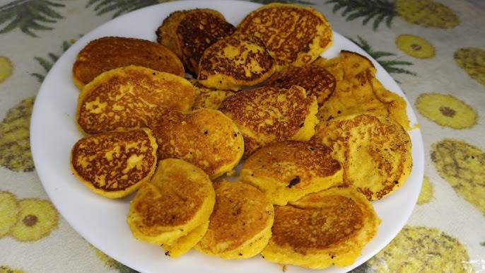 Panqueca de fubá com chia como preparar