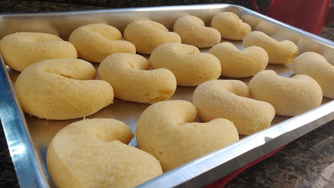 Rosquinha de milho assada prático crocante